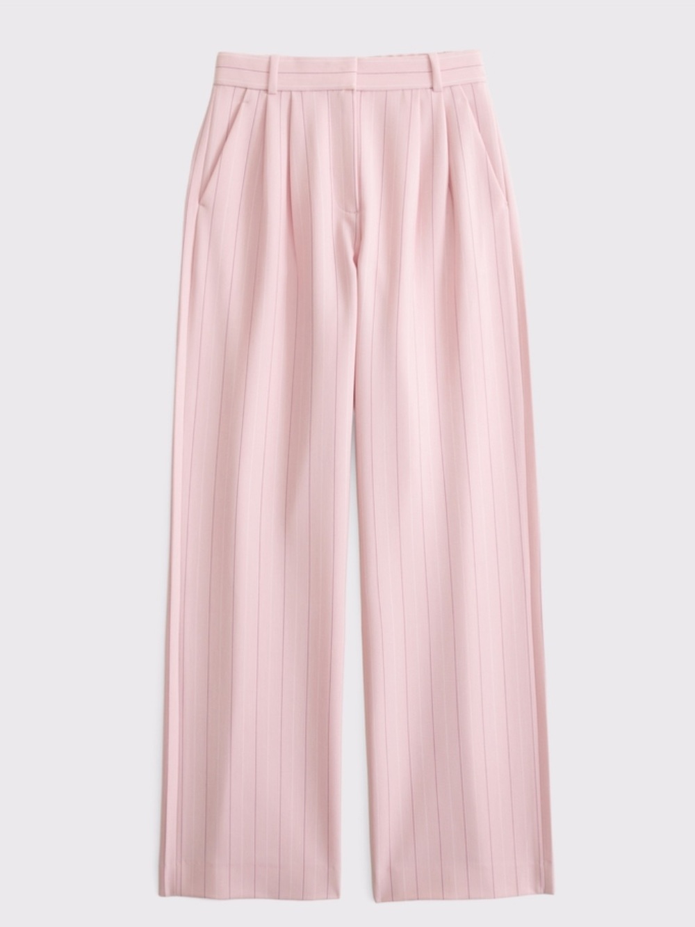 Abercrombie & Fitch Curve Love Sloane Tailored Wide Leg Pant